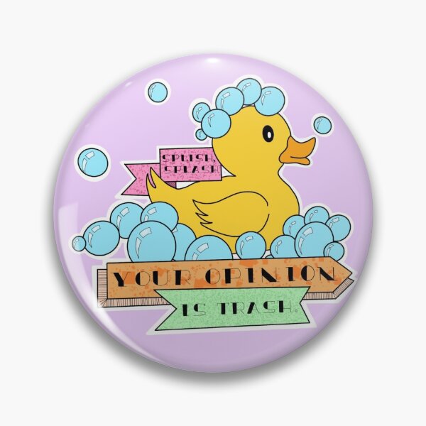 Item preview, Opinionated Duck designed and sold by RiaDoodle.