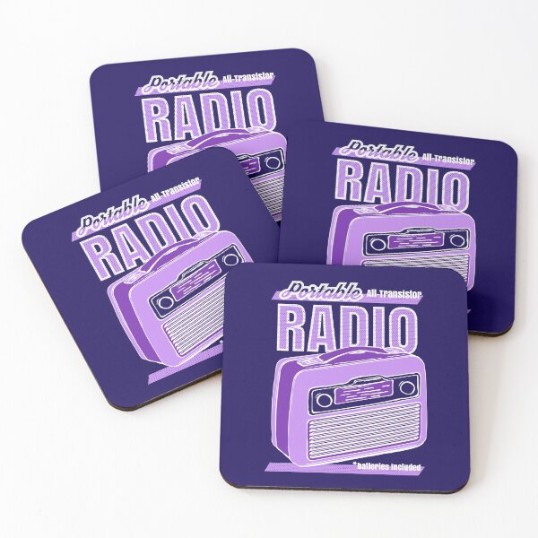 Item preview, Vintage Transistor Radio designed and sold by close-up.biz.