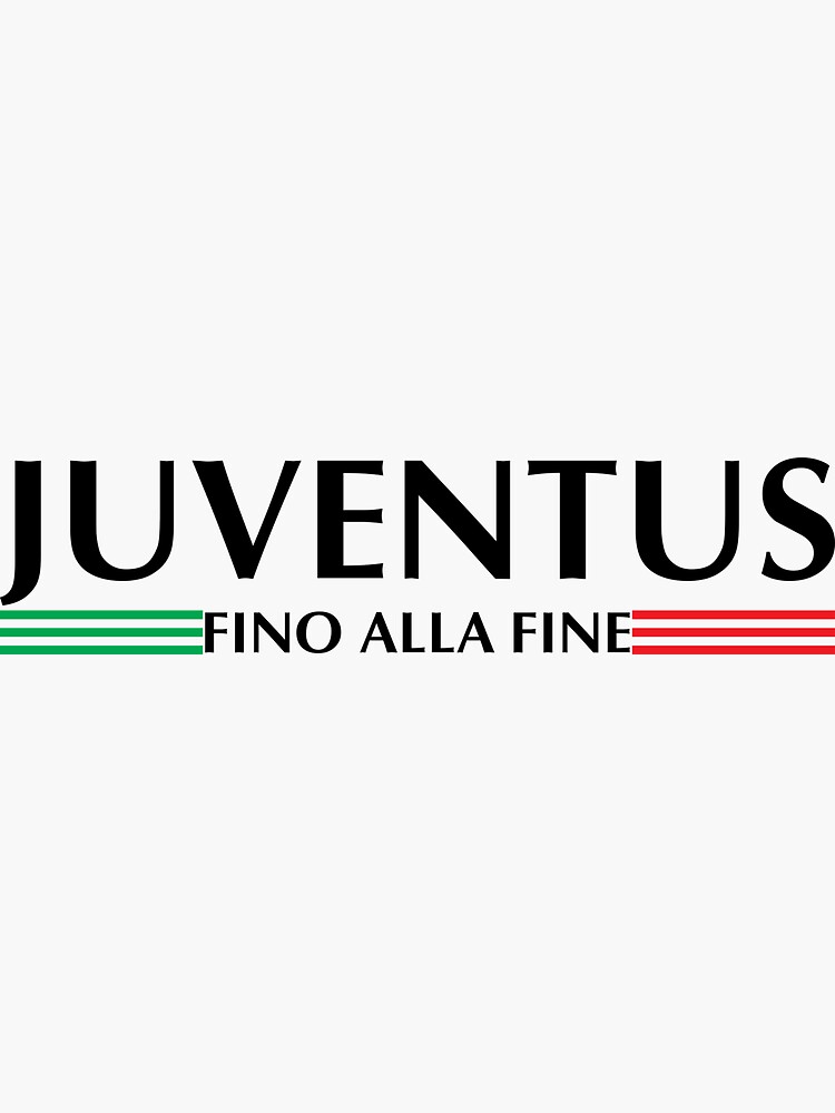 Juventus FINO ALLA FINE fan t-shirt