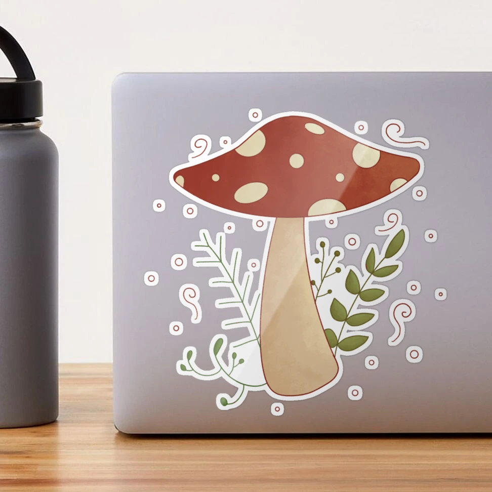 Cute Lil' Mushroom! Sticker for Sale by creativert-art