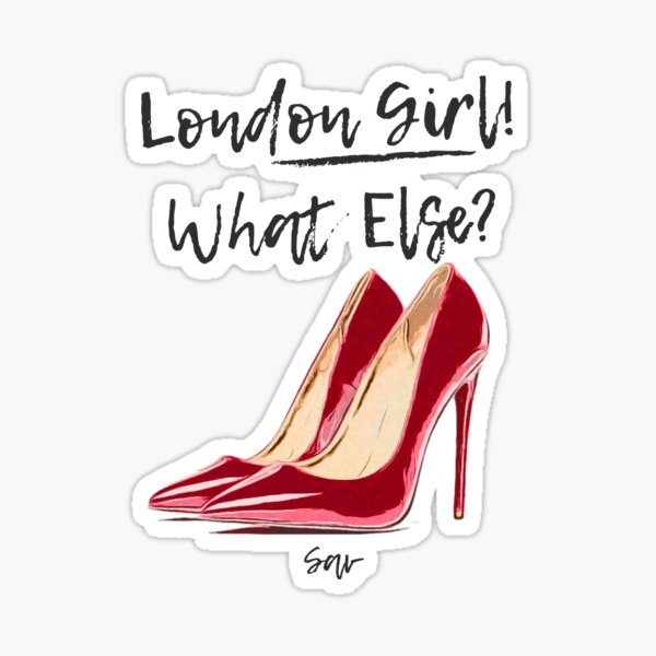 London Girl Sticker