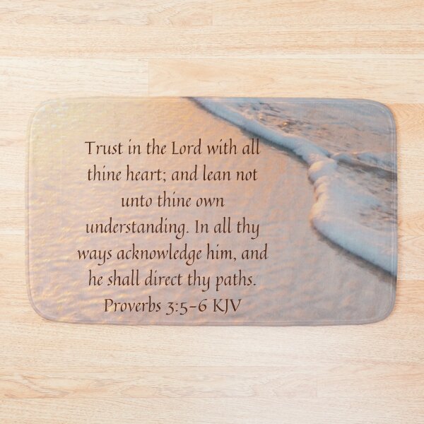 Item preview, Proverbs 3:5-6 - Trust God, Lean Not to Your Own Understanding designed and sold by dkgivens.