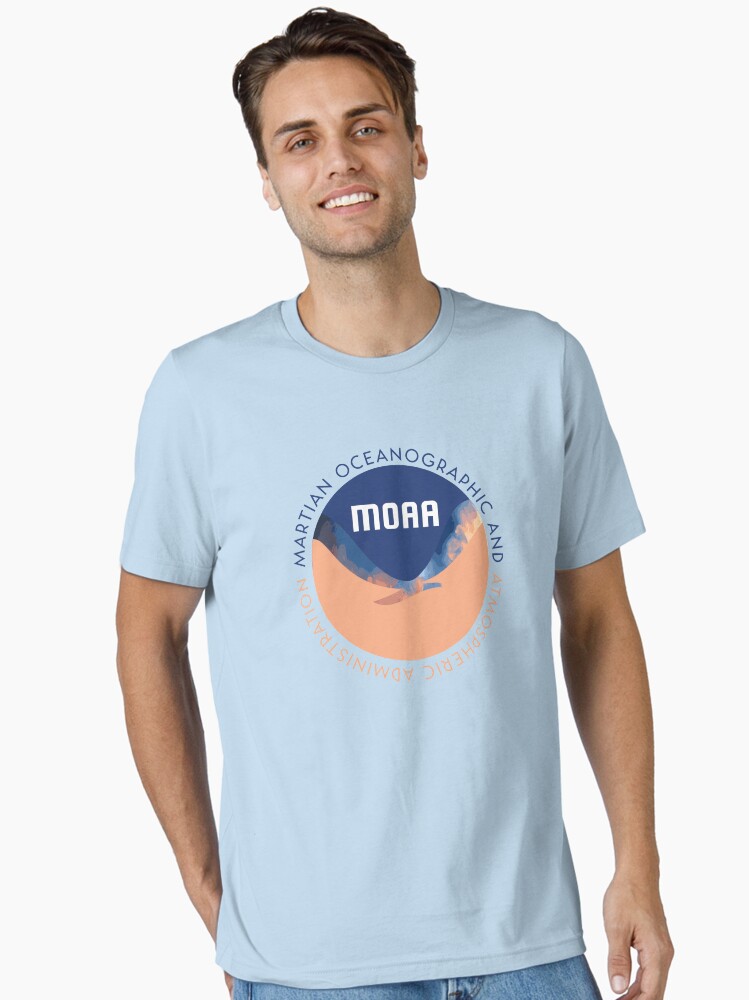 Thumbnail 1 of 7, Essential T-Shirt, Martian Oceanographic and Atmospheric Adminstration designed and sold by tanyaofmars.