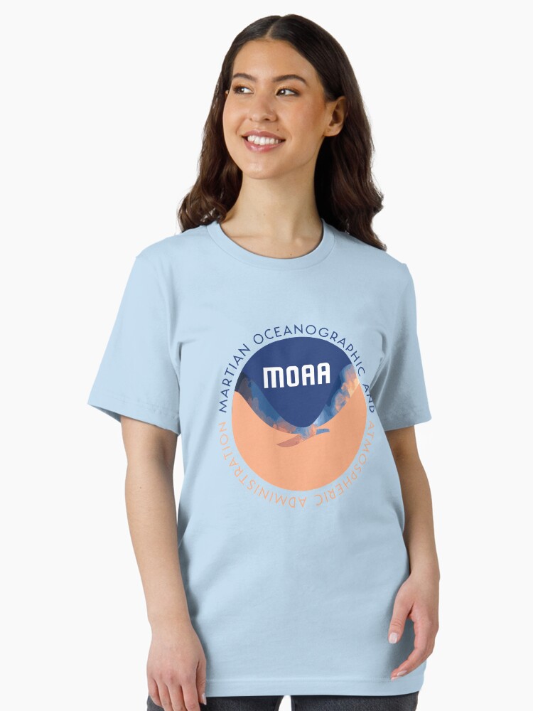 Thumbnail 2 of 7, Essential T-Shirt, Martian Oceanographic and Atmospheric Adminstration designed and sold by tanyaofmars.