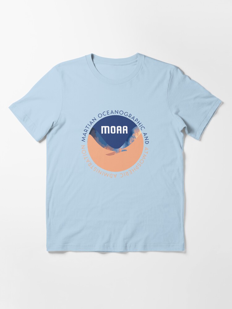 Thumbnail 3 of 7, Essential T-Shirt, Martian Oceanographic and Atmospheric Adminstration designed and sold by tanyaofmars.
