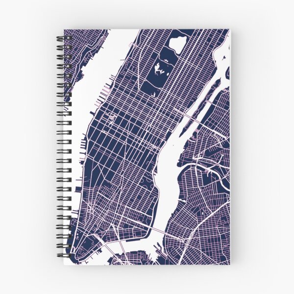 Item preview, New York Map designed and sold by LuMarks.