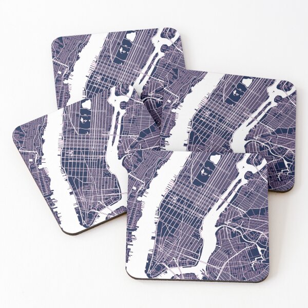 Item preview, New York Map designed and sold by LuMarks.
