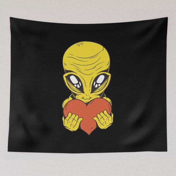 Item preview, Aliens Are My Valentine designed and sold by girlsgetgadgets.