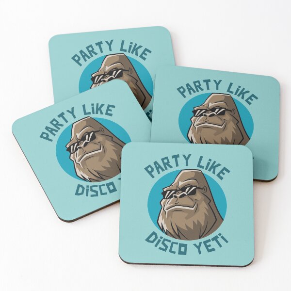 Item preview, Party like Disco Yeti designed and sold by QuirkyKingdom.