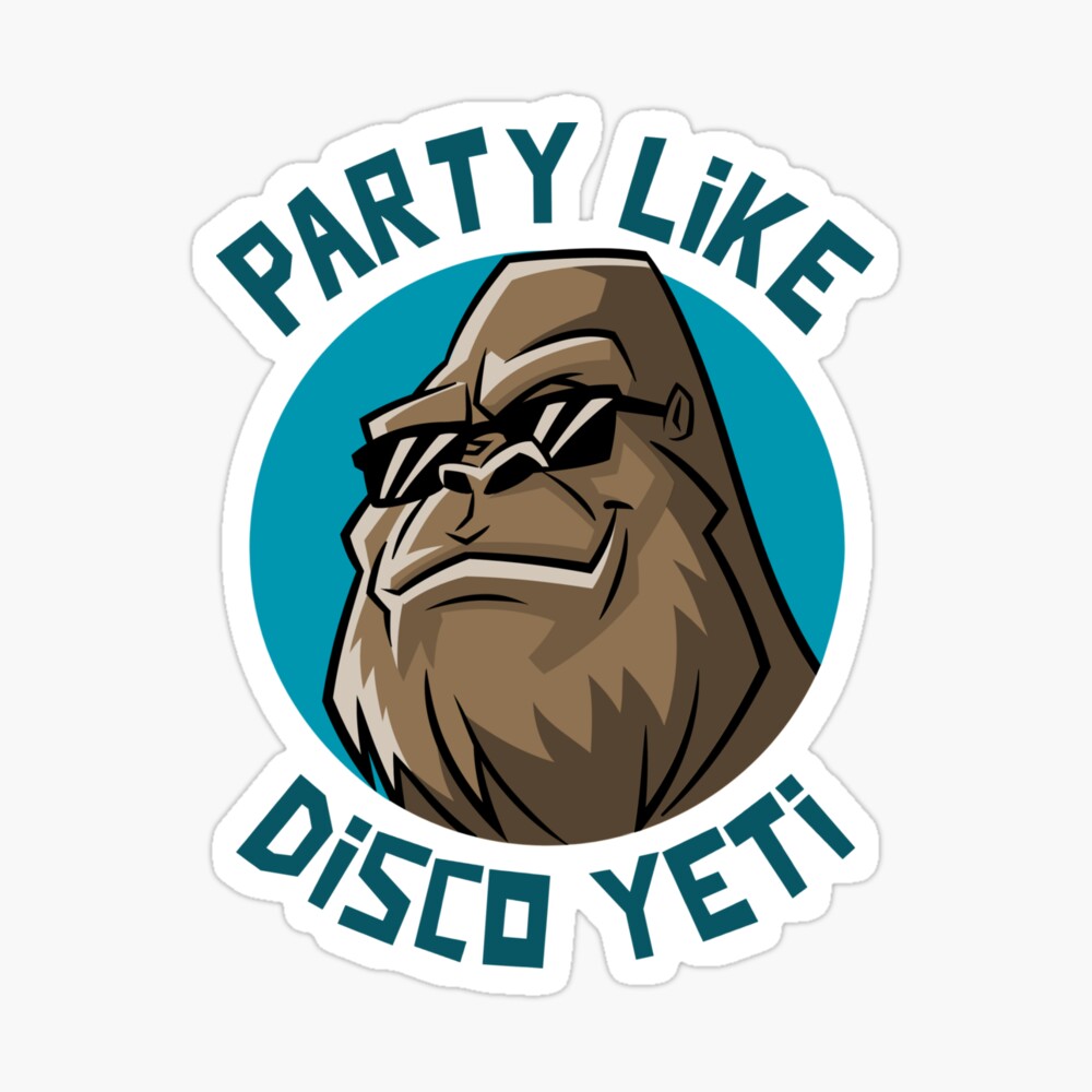 Disco Yeti Magnet