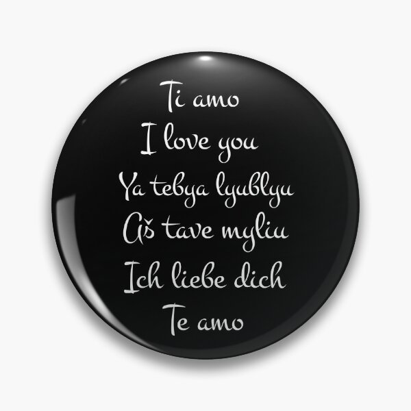 Item preview, Ti amo, I love you, Ya tebya lyublyu, Aš tave myliu, Ich liebe dich, Te amo designed and sold by LiniShop.