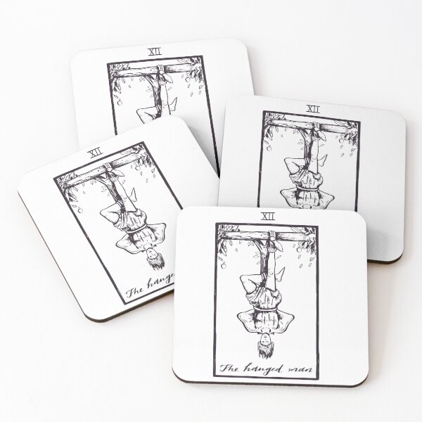 Item preview, tarot cards - the hanged man designed and sold by doracreations.