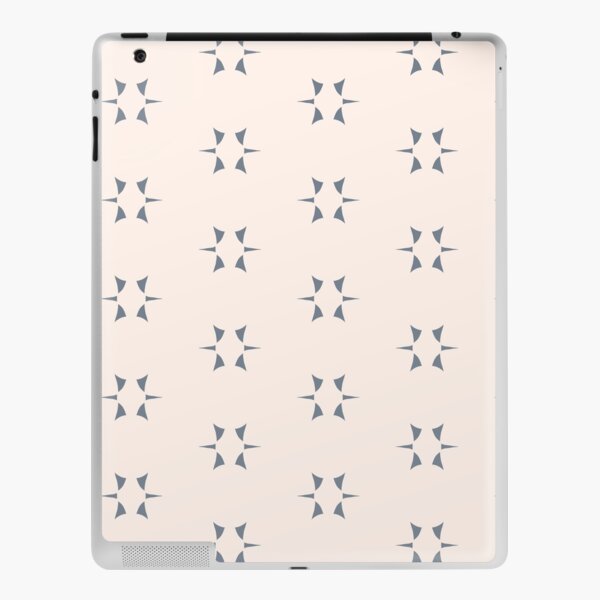 Cottagecore Neutral Grey Star iPad Skin