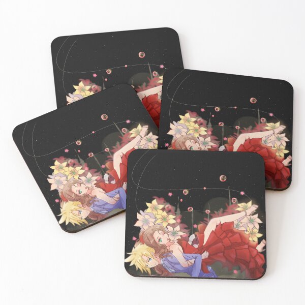 Item preview, Aerith & Cloud designed and sold by 8Ecco.