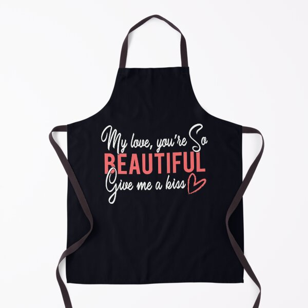 Item preview, "My love, you're so beautiful. Give me a kiss." . . . Husband or boyfriend is entranced by his wife or girlfriend. designed and sold by JoelsCorner.