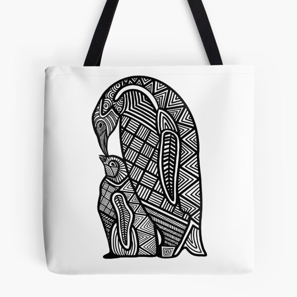 Item preview, Penguin Zentangle designed and sold by ClaresColoring.