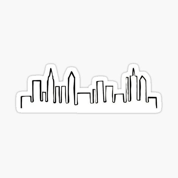 Item preview, Rough skyline outline  designed and sold by megan1007.