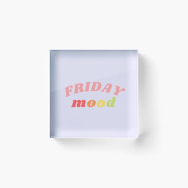 Item preview, friday mood designed and sold by Lilou-artem.
