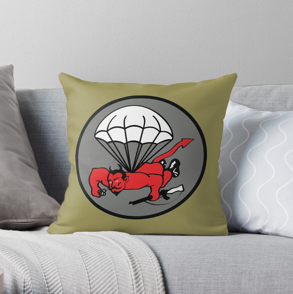 508 PIR Devil Throw Pillow