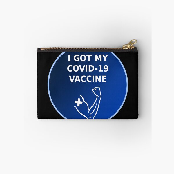 Item preview, Covid-19 Vaccine- I Got My Vaccine Covid Pin Button designed and sold by Wanderlust Designs.