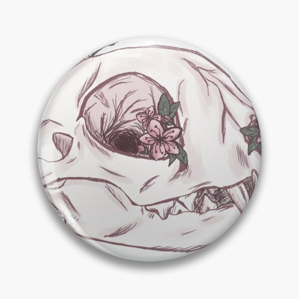 Item preview, Cherry Blossom Skull designed and sold by CherokeeArtz.