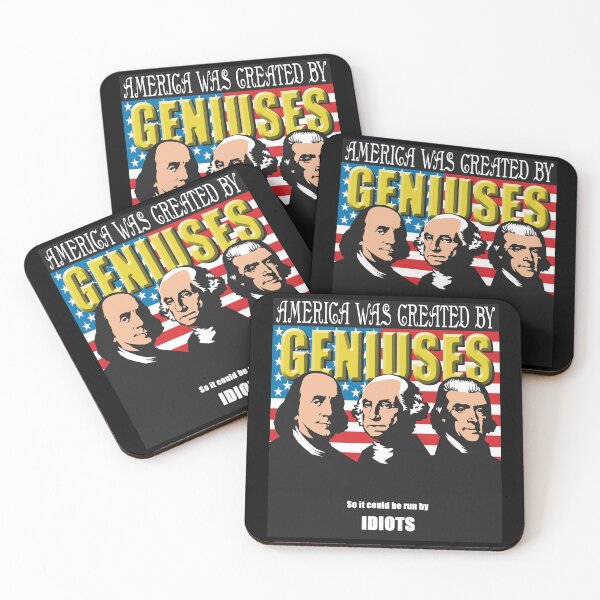 Item preview, America was created by geniuses designed and sold by Allen Peterson.