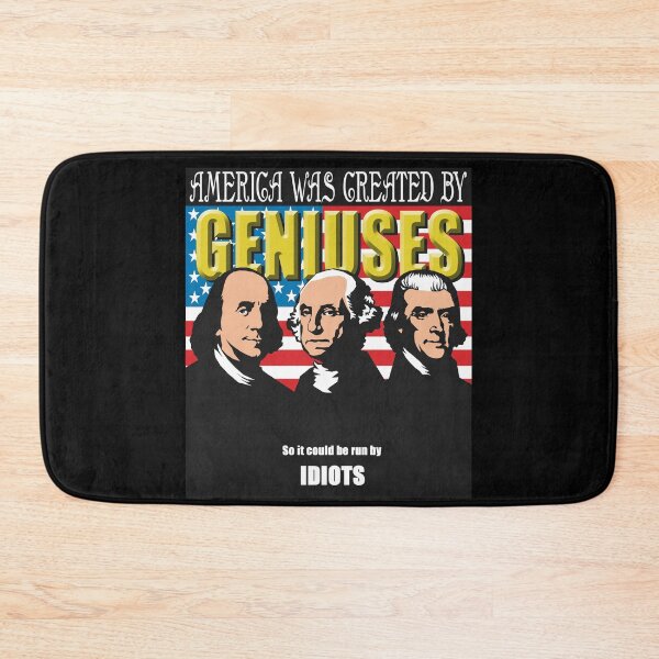 Item preview, America was created by geniuses designed and sold by Allen Peterson.