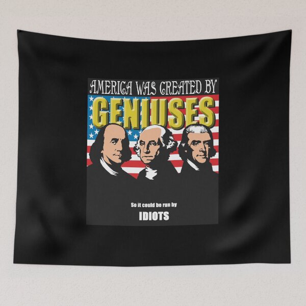 Item preview, America was created by geniuses designed and sold by Allen Peterson.