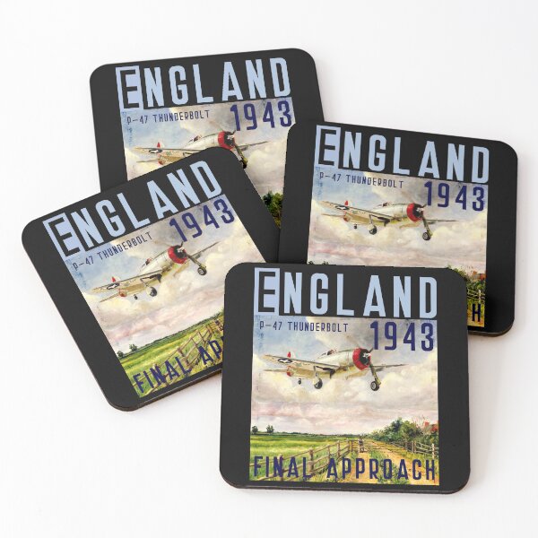 Item preview, Final Approach--England 1943--P-47 Thunderbolt  designed and sold by tshdesigns.