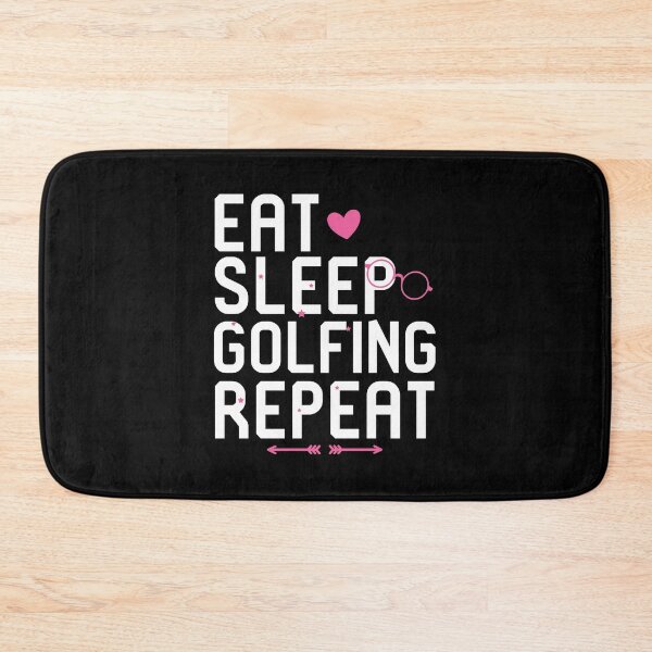 Item preview, Eat Sleep Golfing Repeat Golf designed and sold by at85productions.