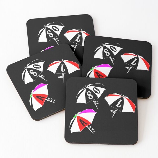 Artikelvorschau, REGENSCHIRM PINS (WEISS) entworfen und verkauft von Antisocial Creatives.