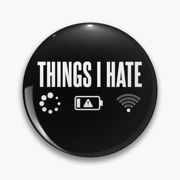 Item preview, Things I Hate Technology Computer Nerd Gamer  designed and sold by The Junto Shop.