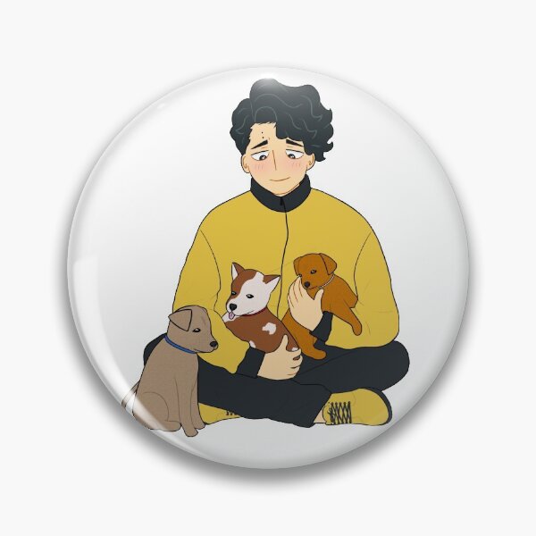 Item preview, Sakusa With Puppies designed and sold by BokHootHoot.