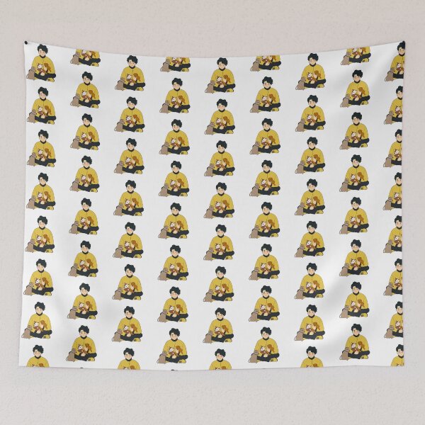 Item preview, Sakusa With Puppies designed and sold by BokHootHoot.