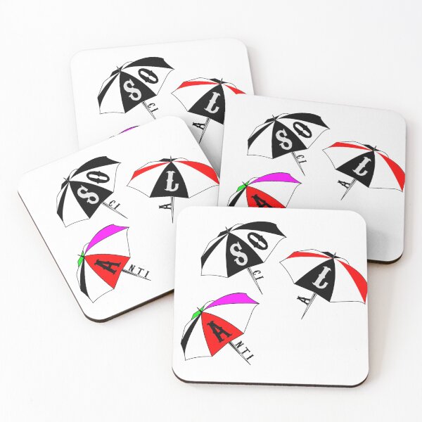 Artikelvorschau, REGENSCHIRM PINS (SCHWARZ) entworfen und verkauft von Antisocial Creatives.