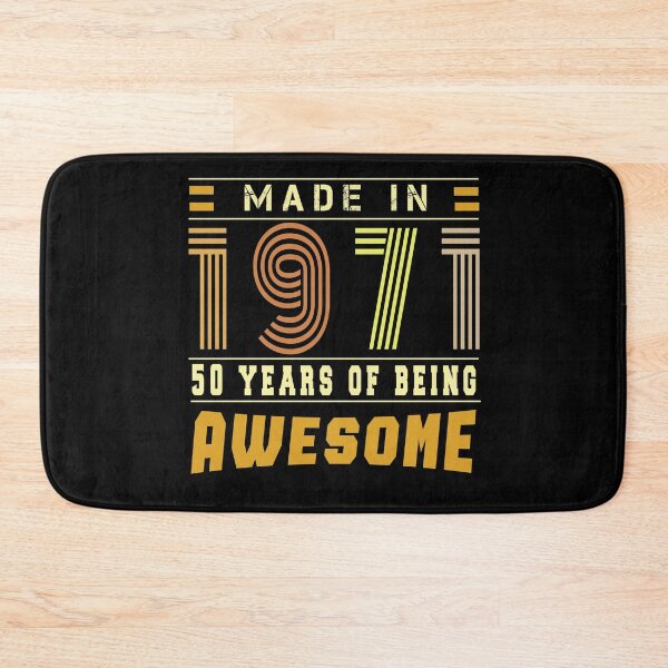 Item preview,   Made in 1971 |  funny 50th birthday Gift designed and sold by osamamohamad.