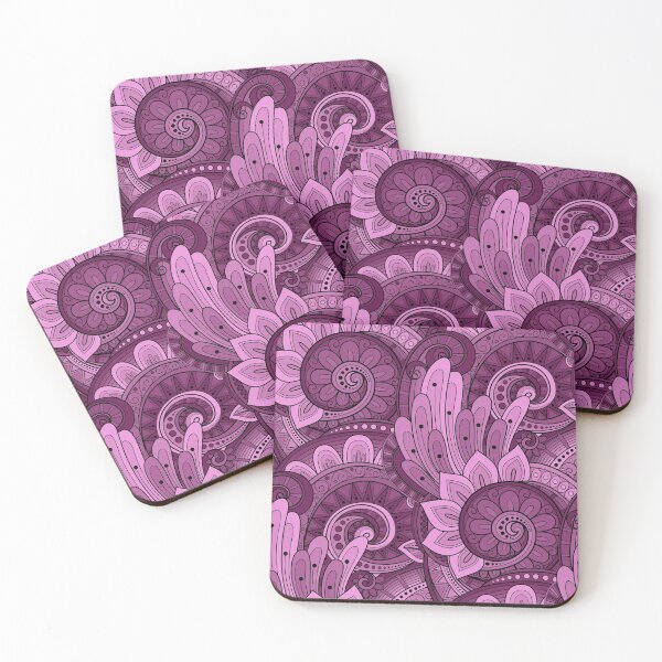 Item preview, Doodle Pattern with Abstract Floral Motifs designed and sold by lissantee.