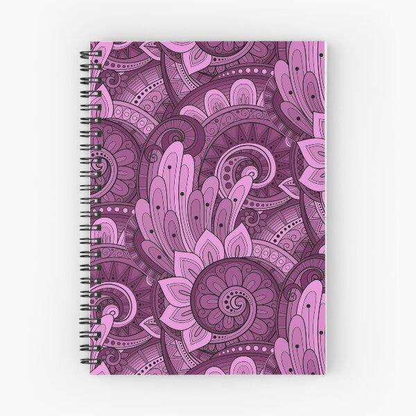 Item preview, Doodle Pattern with Abstract Floral Motifs designed and sold by lissantee.