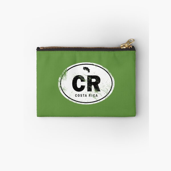 Item preview, Distressed Costa Rica Country Code designed and sold by CustomTravelArt.