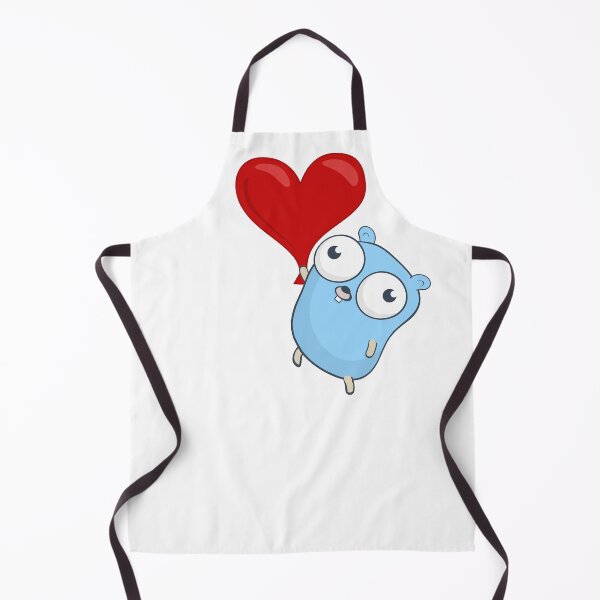 Item preview, The Go Gopher: Heart Balloon designed and sold by hellkni9ht.