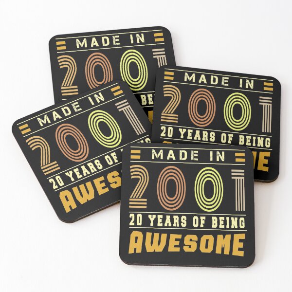 Item preview, Made in 2001 |  funny 20th birthday Gift designed and sold by osamamohamad.