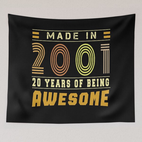 Item preview, Made in 2001 |  funny 20th birthday Gift designed and sold by osamamohamad.