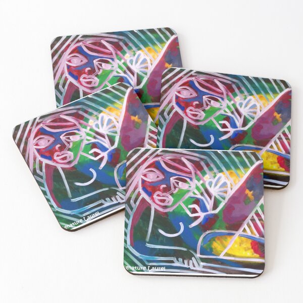Genevive Coasters (Set of 4)