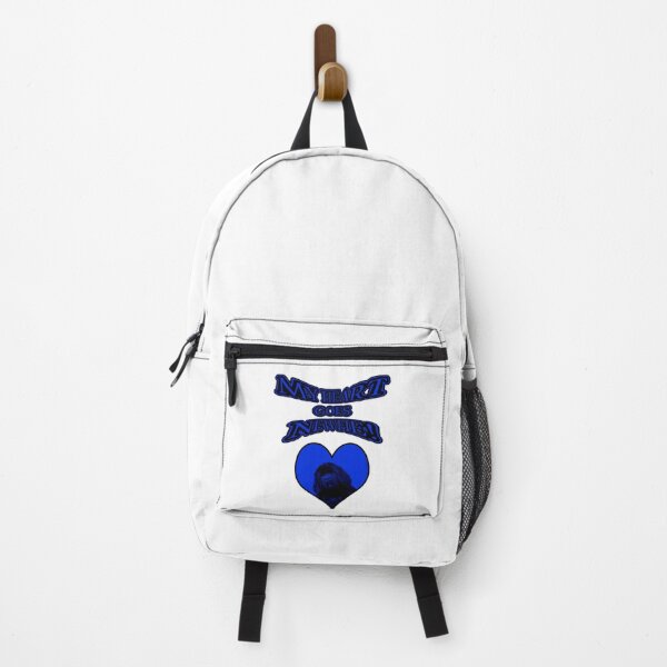 My Heart Goes Newfie Blue Heart Backpack