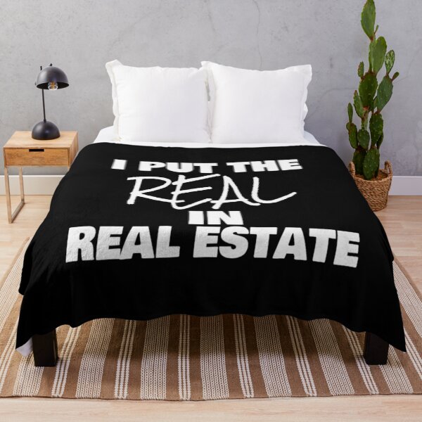 Item preview, I Put The Real In Real Estate T Shirt Merch designed and sold by PRINTS2HOT.