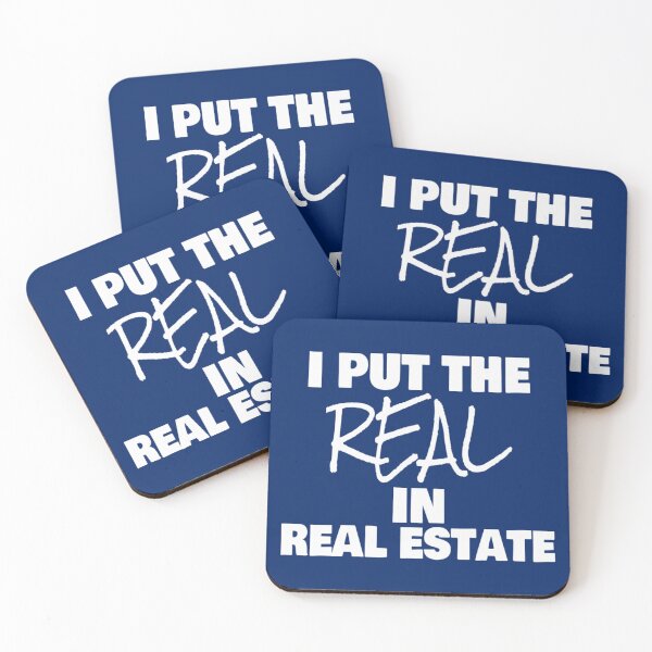 Item preview, I Put The Real In Real Estate T Shirt Merch designed and sold by PRINTS2HOT.