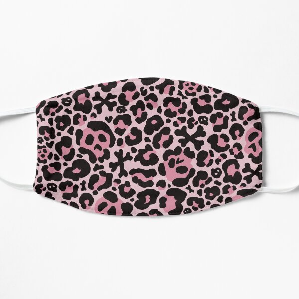 Skull Leopard Print - Pink Mask