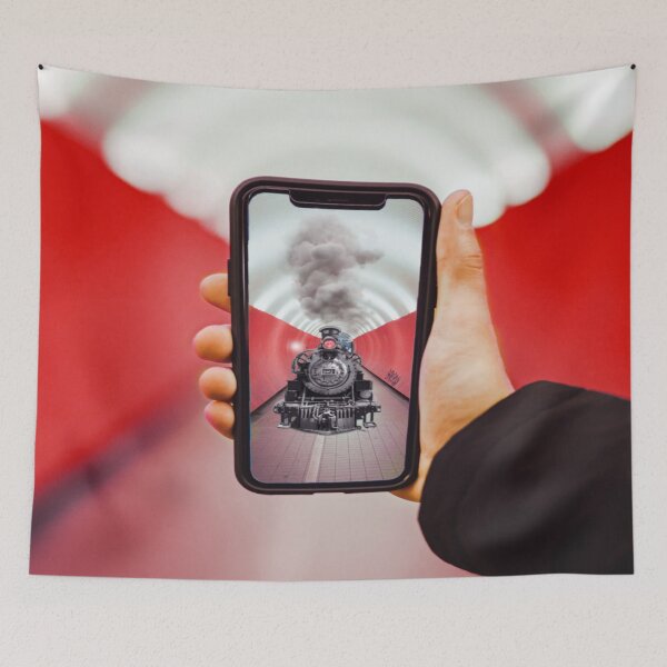 Item preview, The Train is Coming designed and sold by Pauly Marsden.