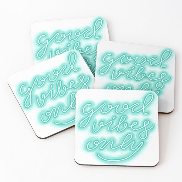 Item preview, Good Vibes - Blue designed and sold by mermaidwaters.