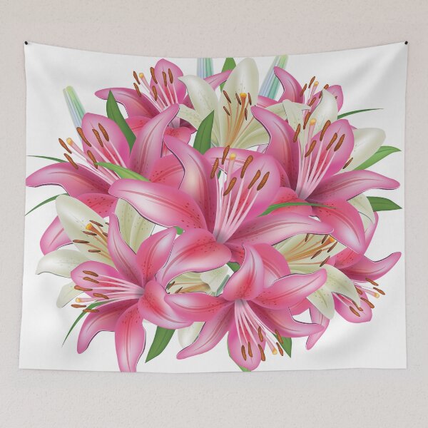 Item preview, Lily Floral Bouquet designed and sold by Adorned Calligraphy.